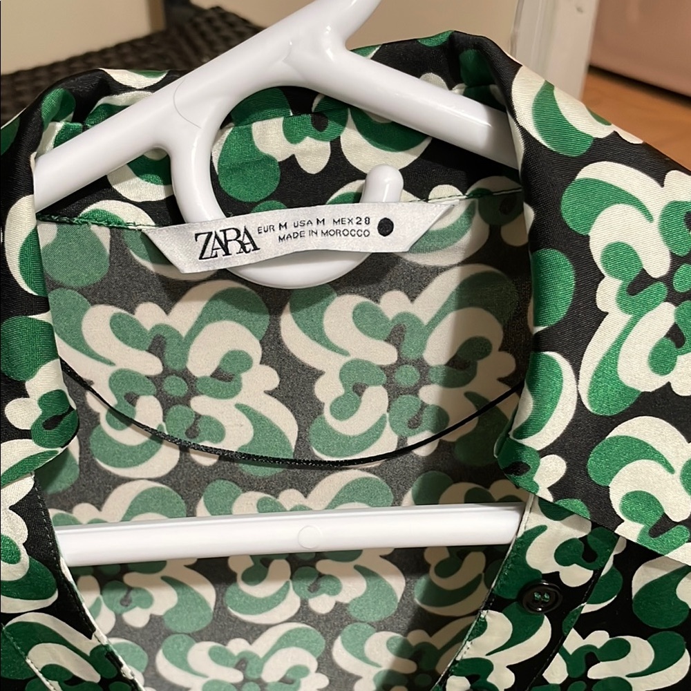 Multicolor Zara button down - Picture 2 of 4